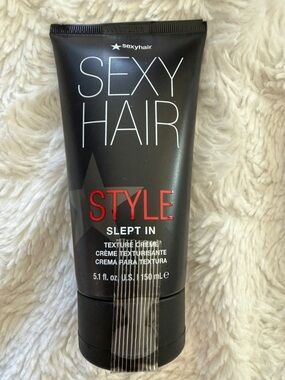 SexyHair Style Slept In Texture Creme - Black
